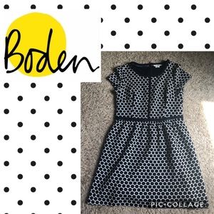 Boden Polka Dot Knit Dress